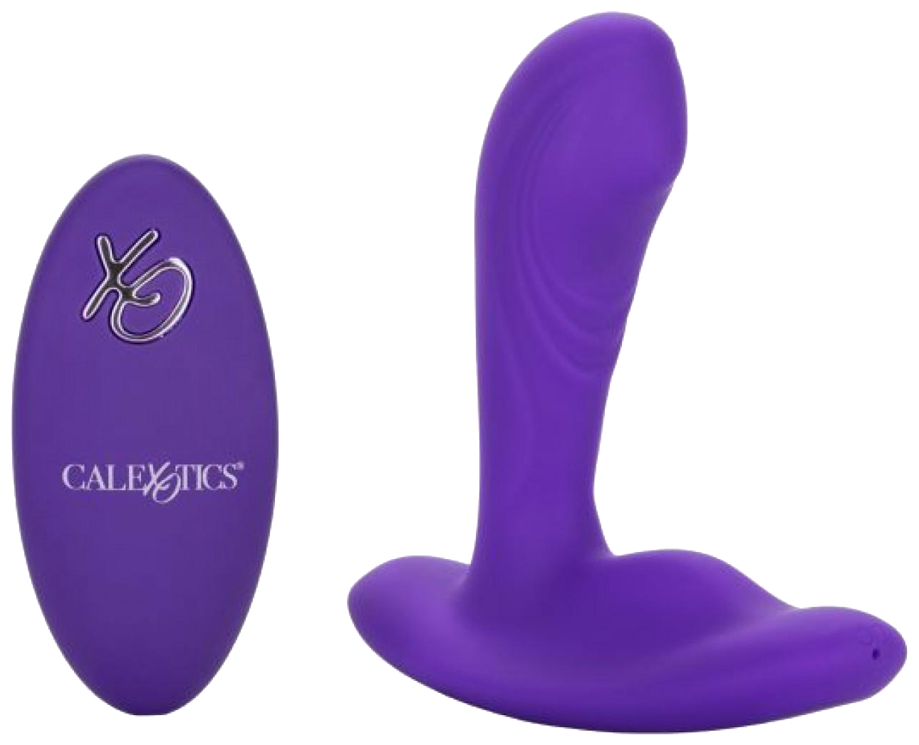 фото Фиолетовый вибромассажёр простаты silicone remote pinpoint pleaser california exotic novelties