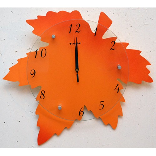 фото Часы настенные "кленовый лист" lux-vp