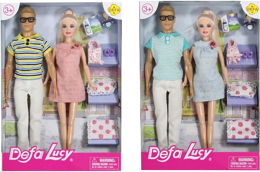 

Кукла Defa Lucy Будущие родители, 2 куклы в комплекте 8349d