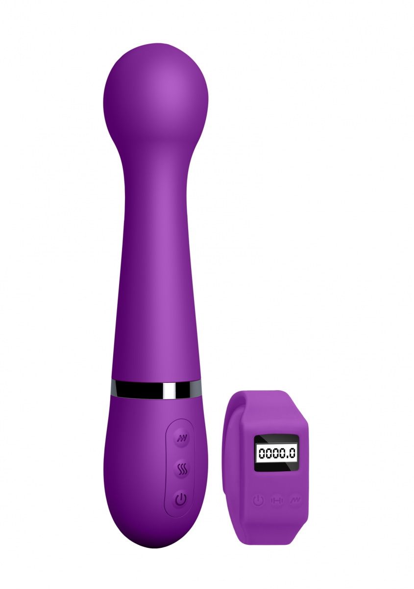 фото Фиолетовый вибромассажер kegel wand 18,5 см shots media bv