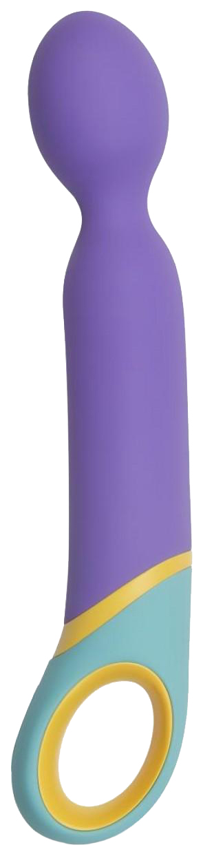 фото Фиолетовый вибромассажер base wand vibrator 24 см edc