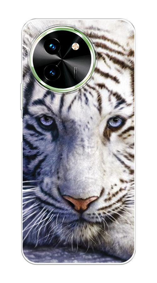 

Чехол на Vivo T3x/Y38 5G "Бенгальский тигр", Коричневый;белый, 2610650-1