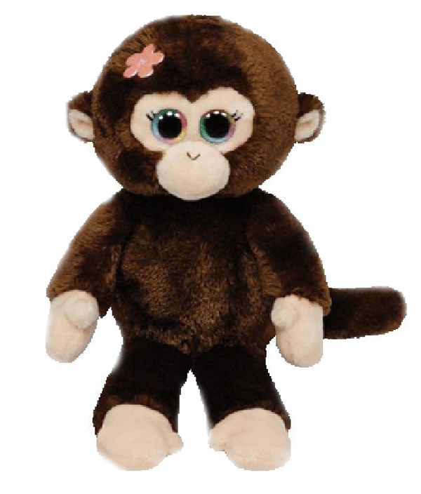 фото Мягкая игрушка ty beanie babies обезьянка petals 22 см 42084 ty inc.