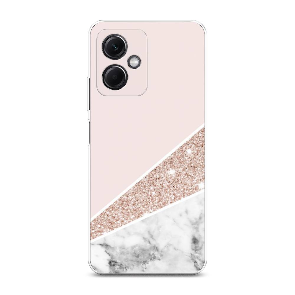 

Чехол на Xiaomi Redmi Note 12 5G "Блестящий розовый мрамор", 316950-3