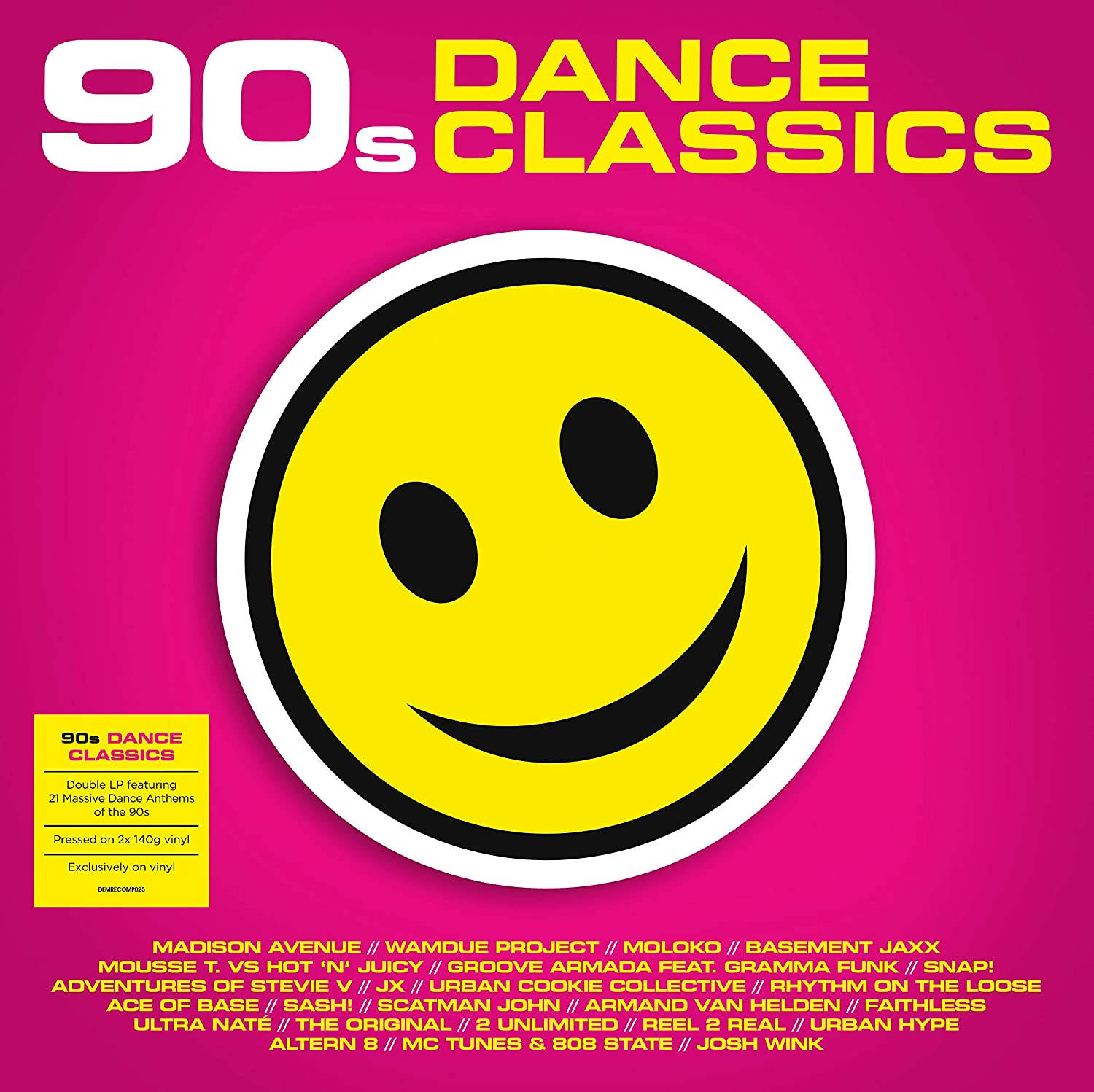 

Various Artists 90S Dance Classics (140G Vinyl) (2Винил)