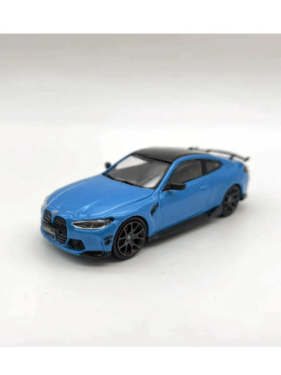 

Мини модель автомобиля JDM Motors BMW M4 Coupe в масштабе 1:64 BMW/M4/1.64/синий