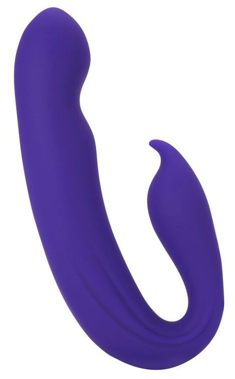 фото Фиолетовый вибратор g-spot dual stimulator with rolling ball 17,1 см howells