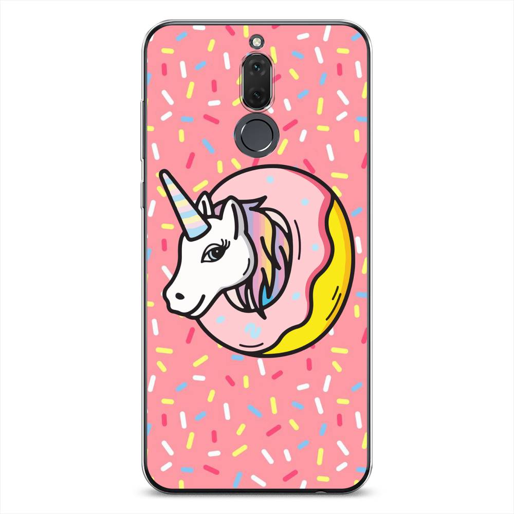

Чехол Awog на Huawei Nova 2i/Mate 10 Lite "Единорог в пончике", Розовый;желтый;белый, 6120550-2