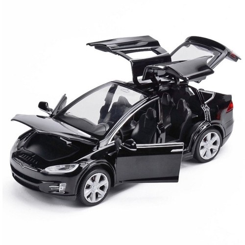 

Масштабная модель автомобиля Tesla Model X 1:32 Black