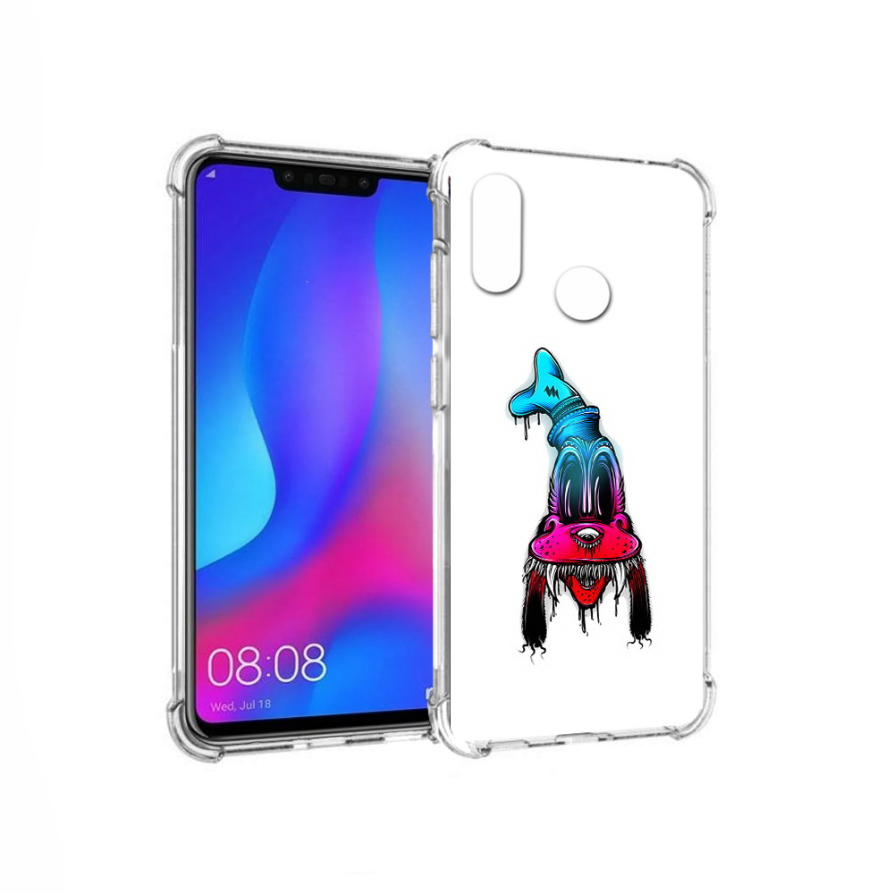 

Чехол MyPads Tocco для Huawei Nova 3 Гуффи (PT115710.27.57), Прозрачный, Tocco