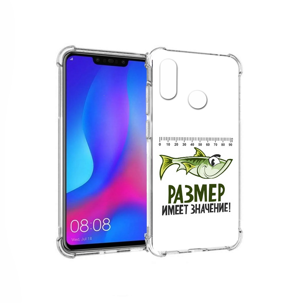 

Чехол MyPads Tocco для Huawei Nova 3 размер не имеет значения (PT115710.27.569), Прозрачный, Tocco