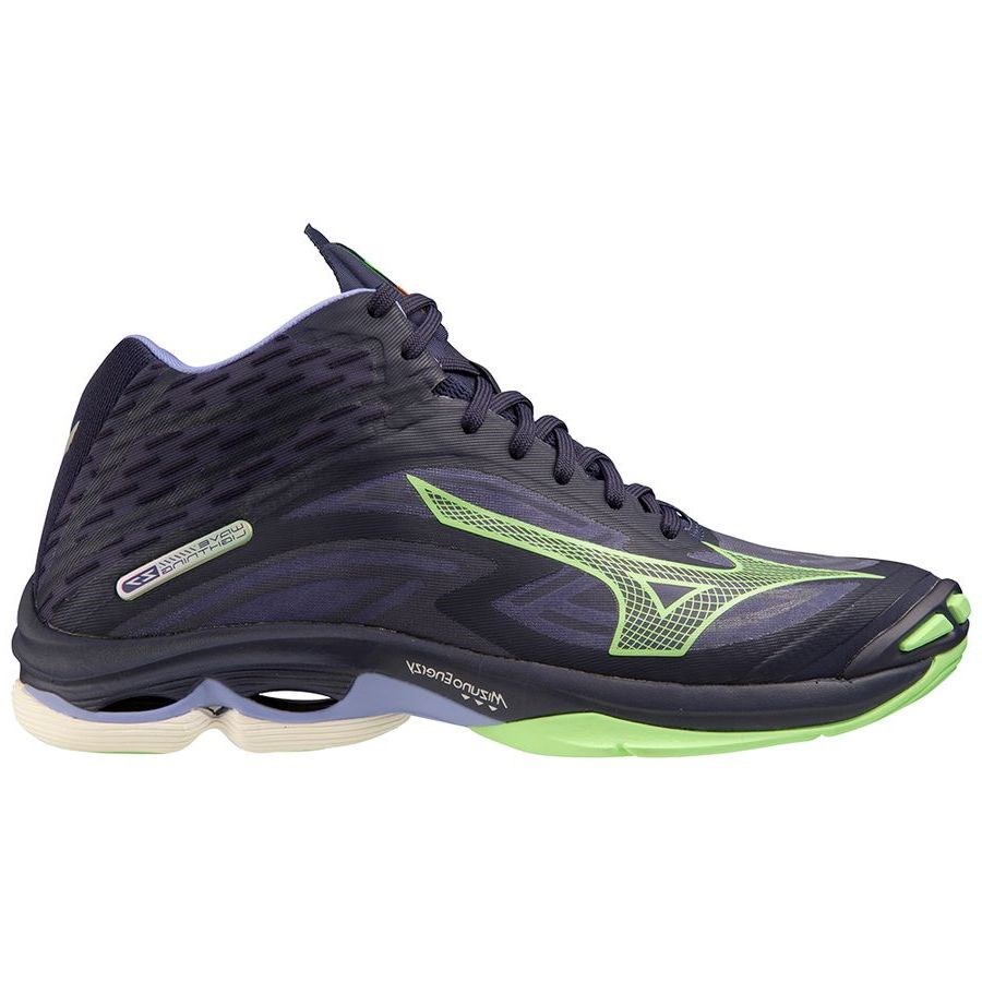 Спортивные кроссовки унисекс Mizuno Lightning синие 5 UK