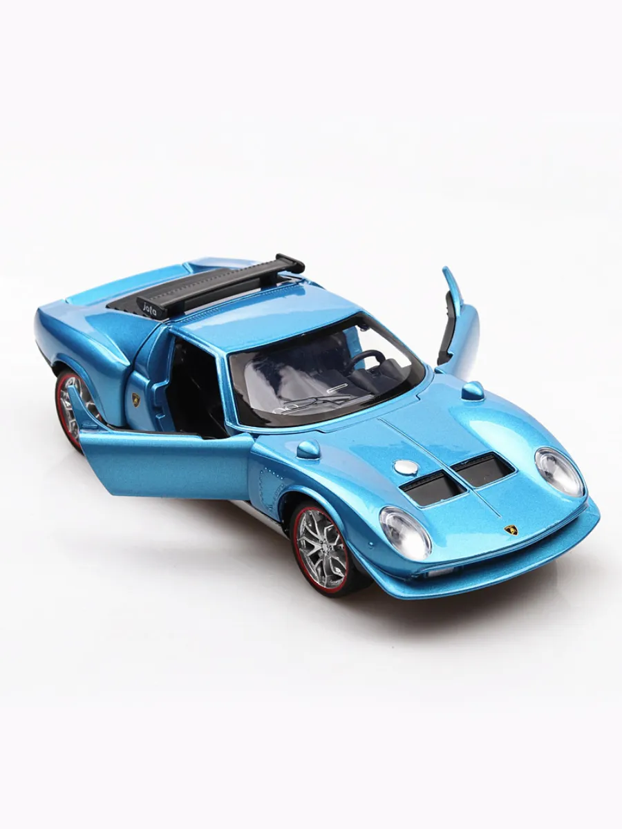 

Масштабная модель автомобиля Lamborghini Miura 1/32 blue