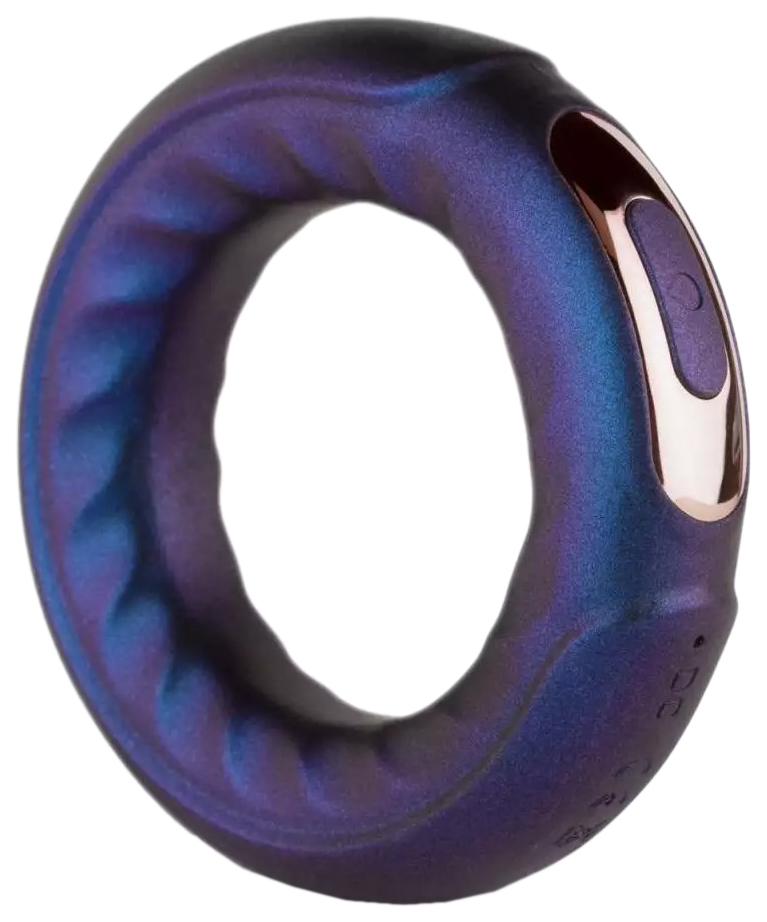 фото Фиолетовое эрекционное виброкольцо saturn vibrating cock/ball ring edc wholesale