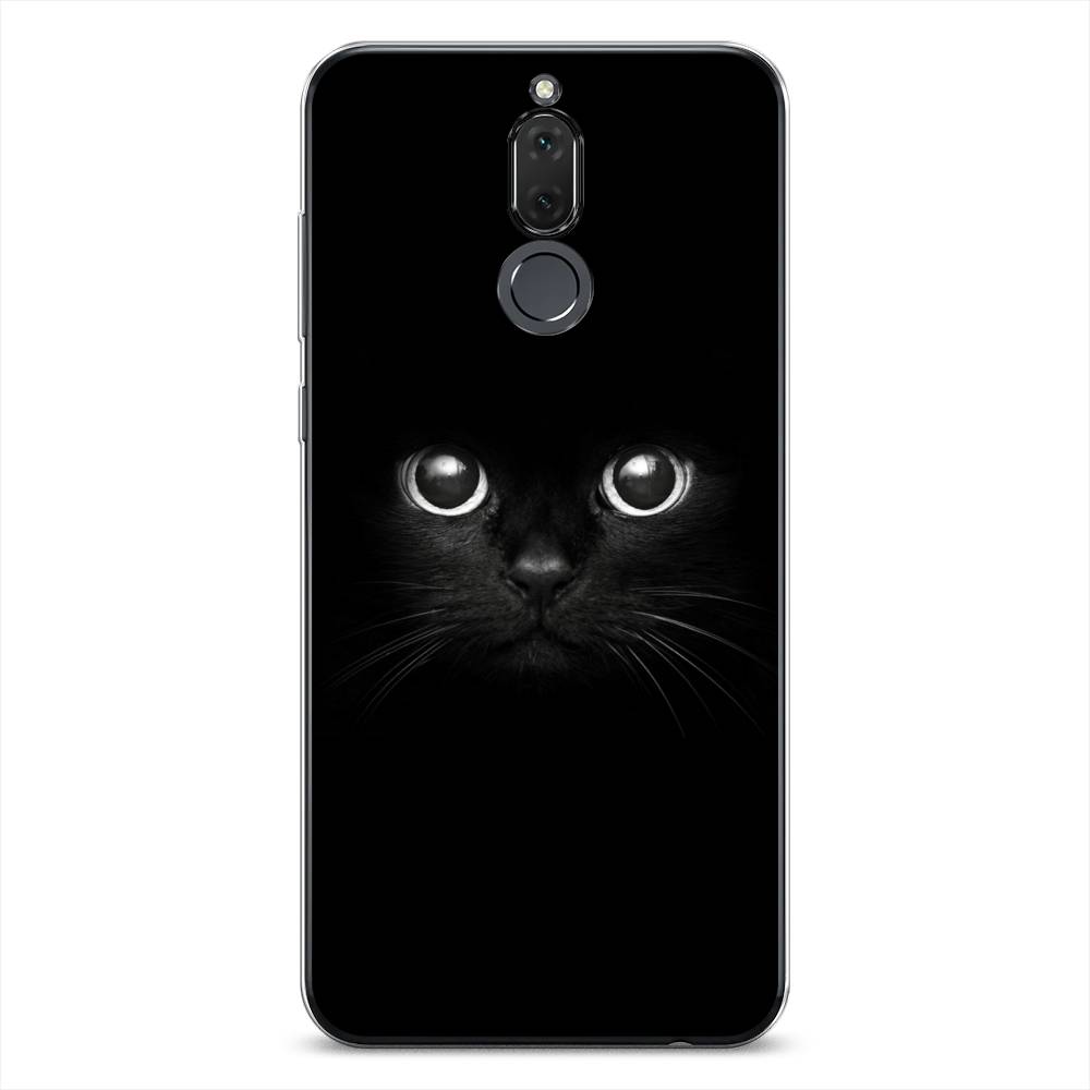 

Чехол Awog на Huawei Nova 2i/Mate 10 Lite "Взгляд черной кошки", Черный, 6120550-1