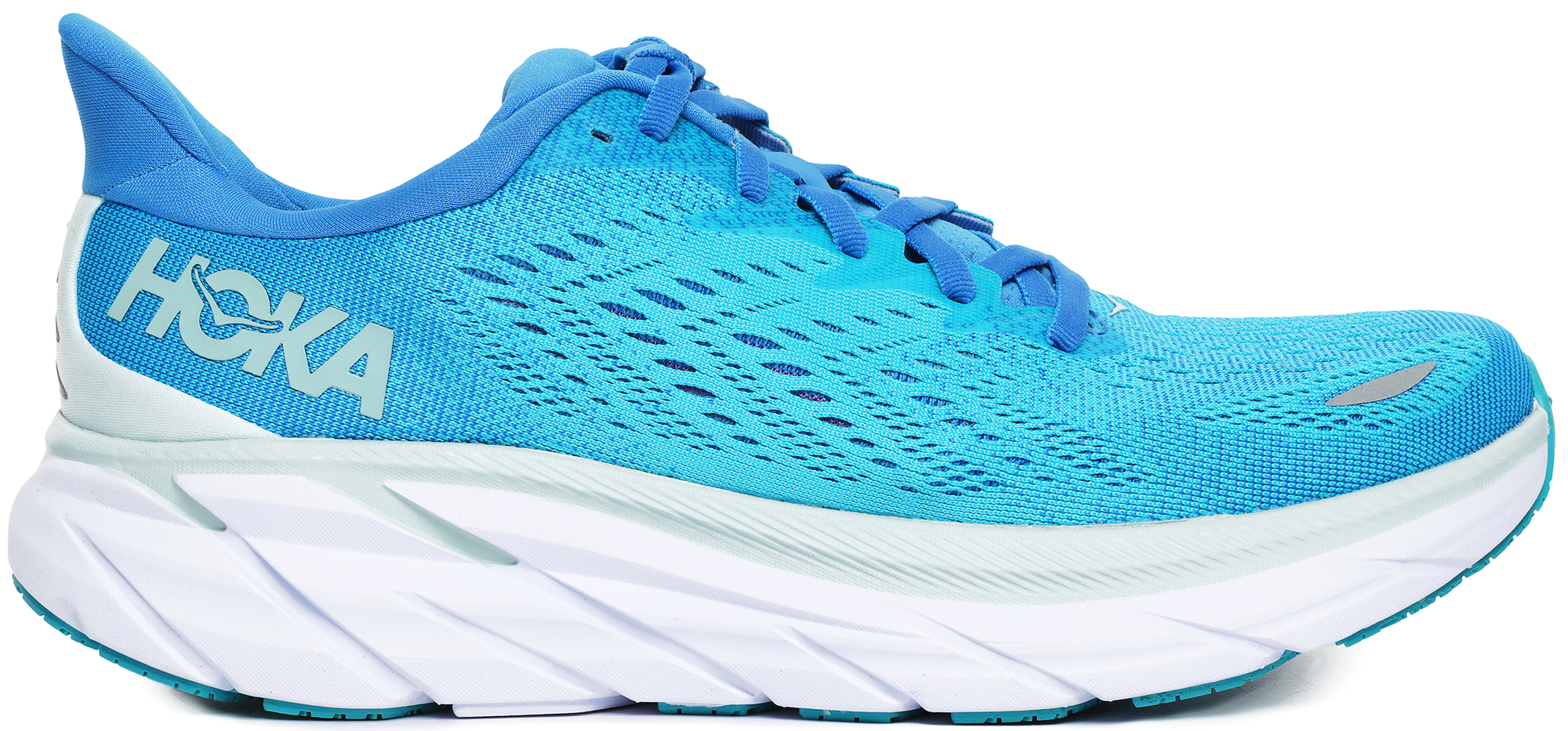 Кроссовки мужские Hoka Clifton 8 1119393_Ibsb голубые 11 US