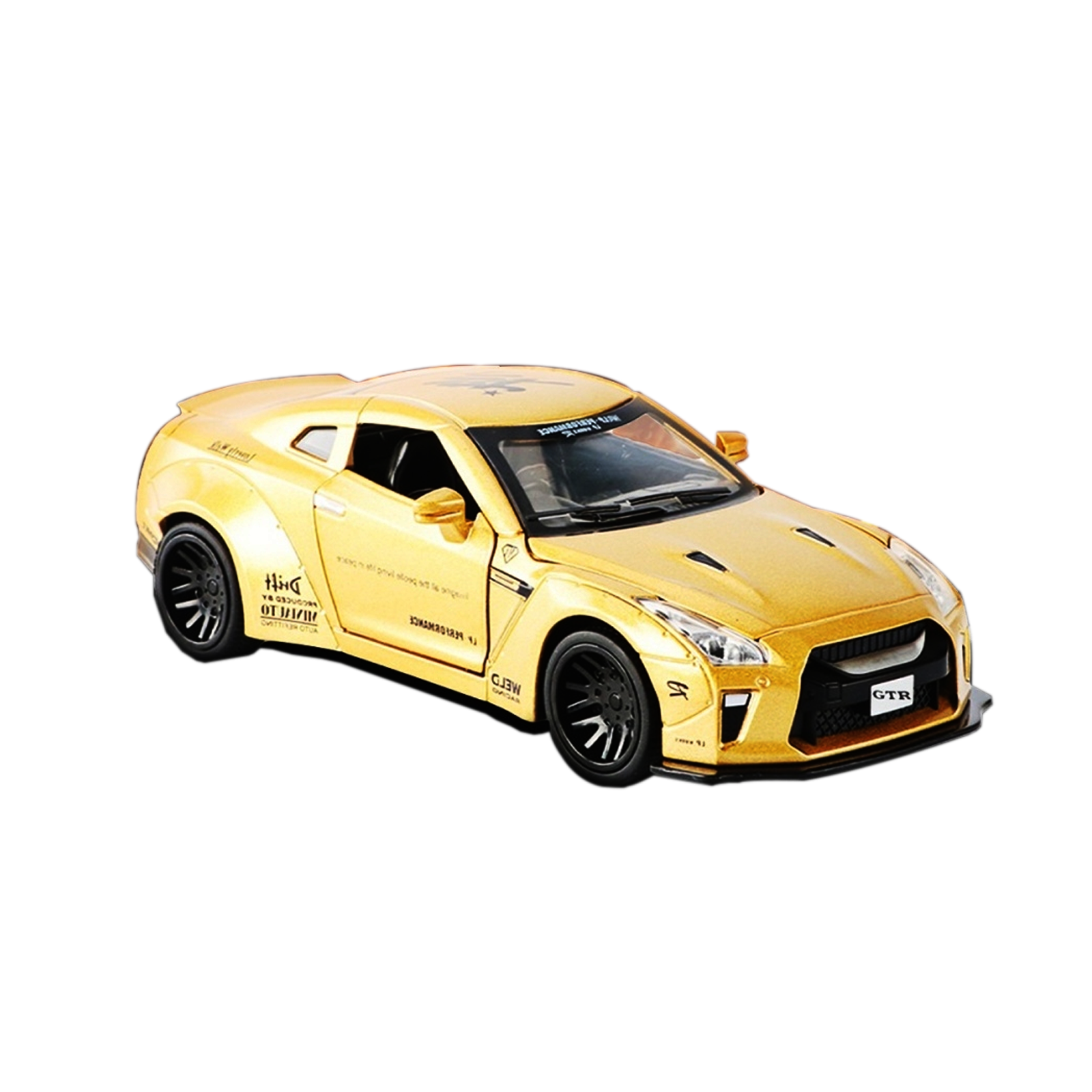 

Масштабная модель автомобиля Nissan GT-R R35 Liberty Walk 1/32 bronze