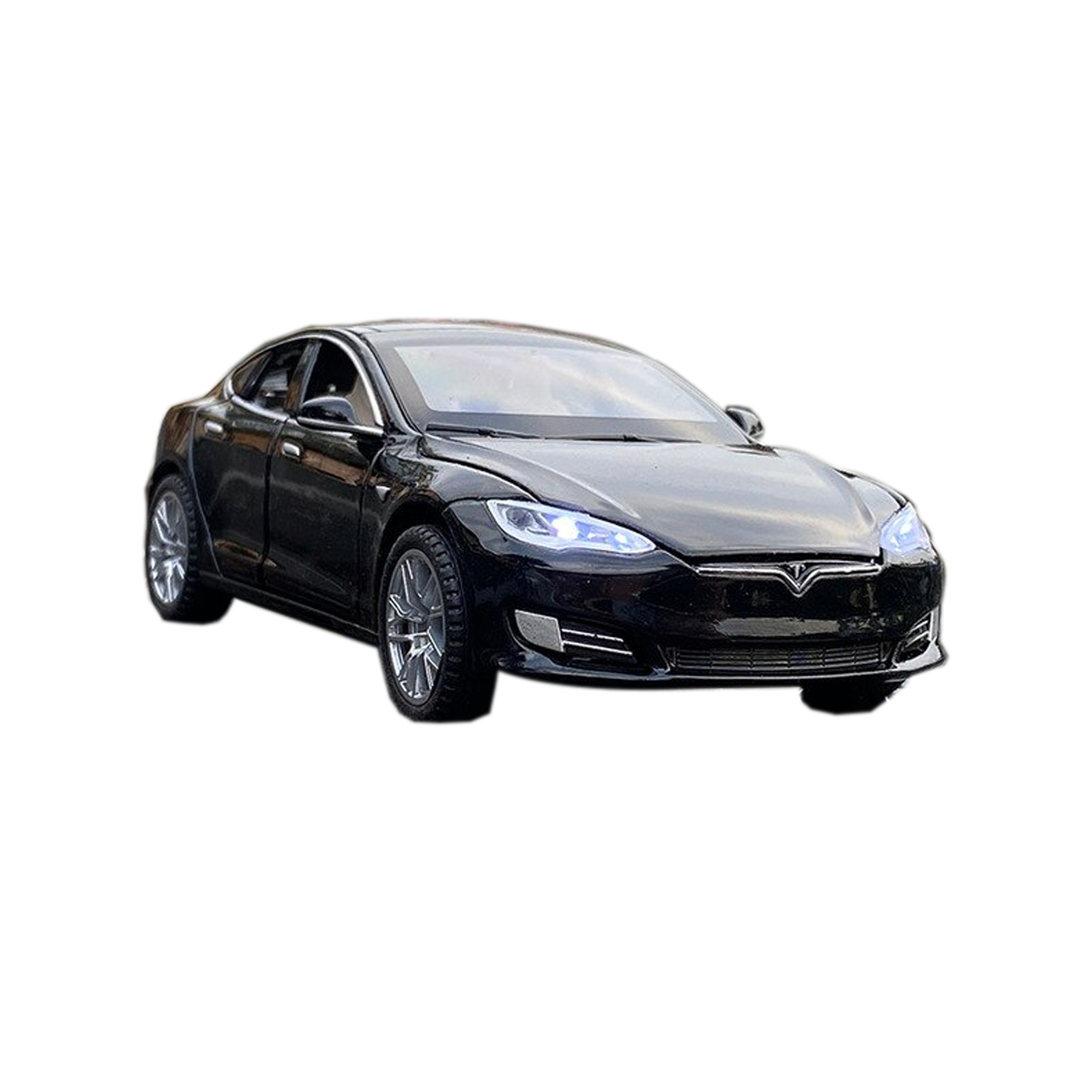 

Масштабная модель автомобиля Tesla Model S 1/32 black
