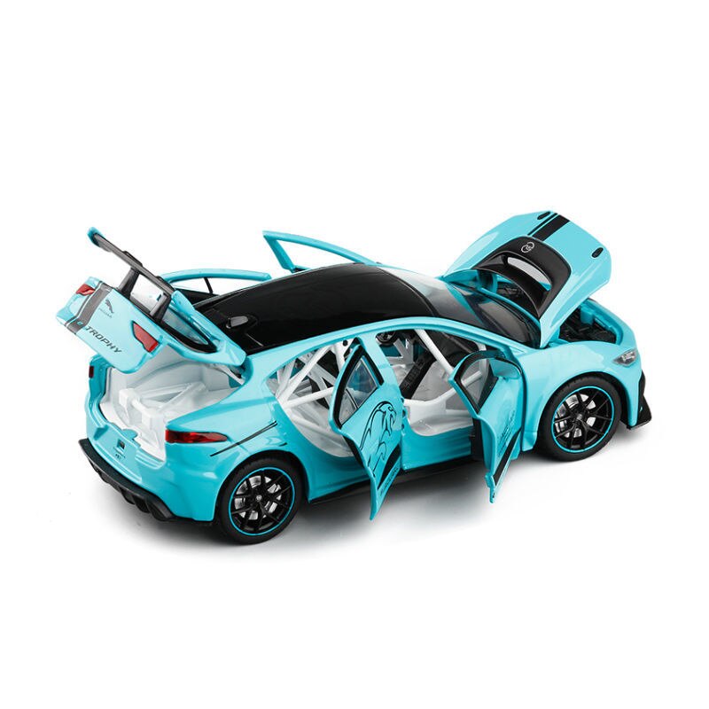 

Масштабная модель автомобиля Jaguar I-Pace 1/32 blue