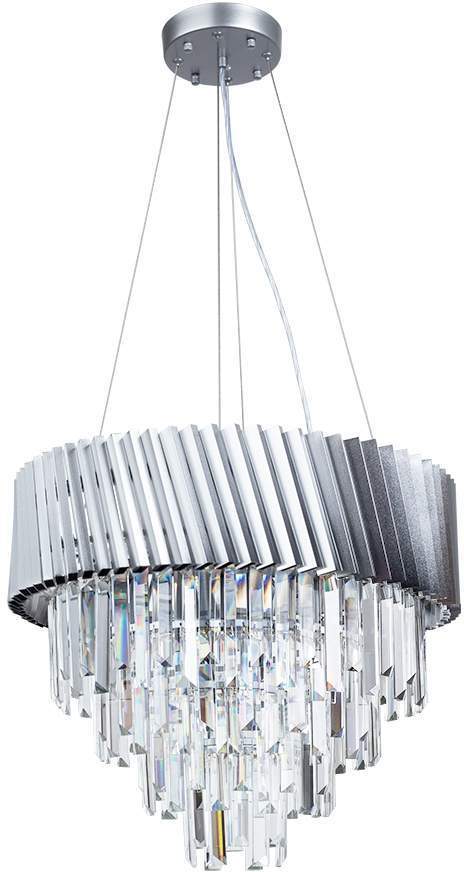 

Artelamp Подвесная люстра хрустальная Muscida A1004SP-8SI