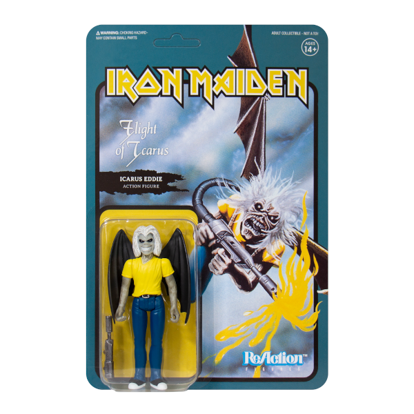 фото Фигурка iron maiden reaction figure - icarus eddie super 7