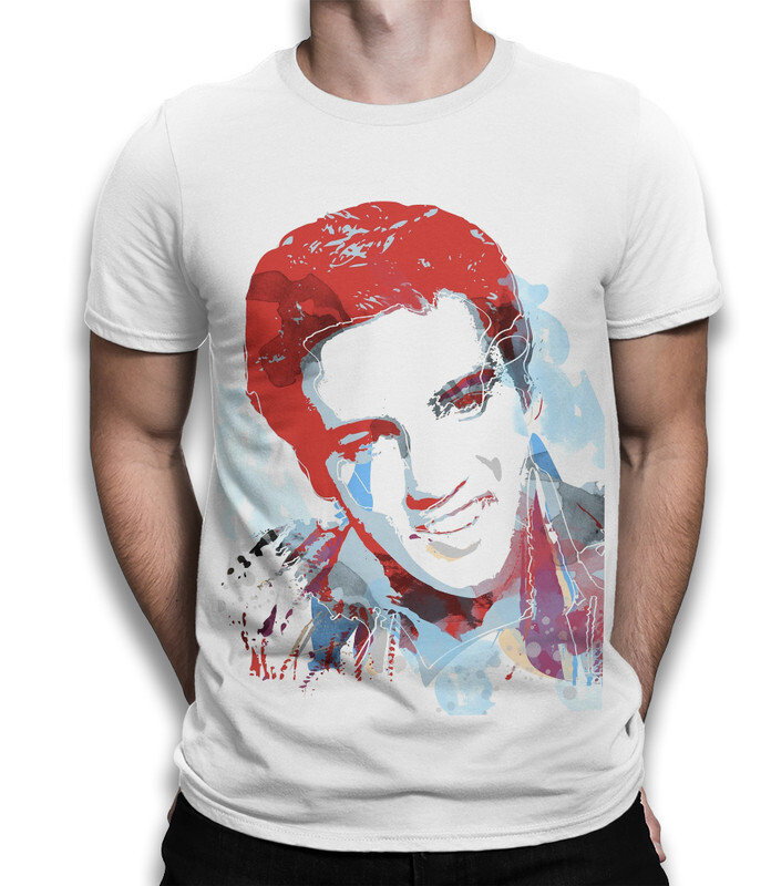 

Футболка мужская Dream Shirts Элвис Пресли 357188222 белая S, Элвис Пресли 357188222