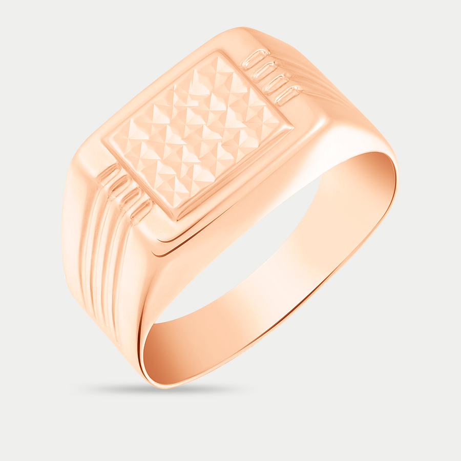 Кольцо из розового золота р. 19 Atoll 4150А-1