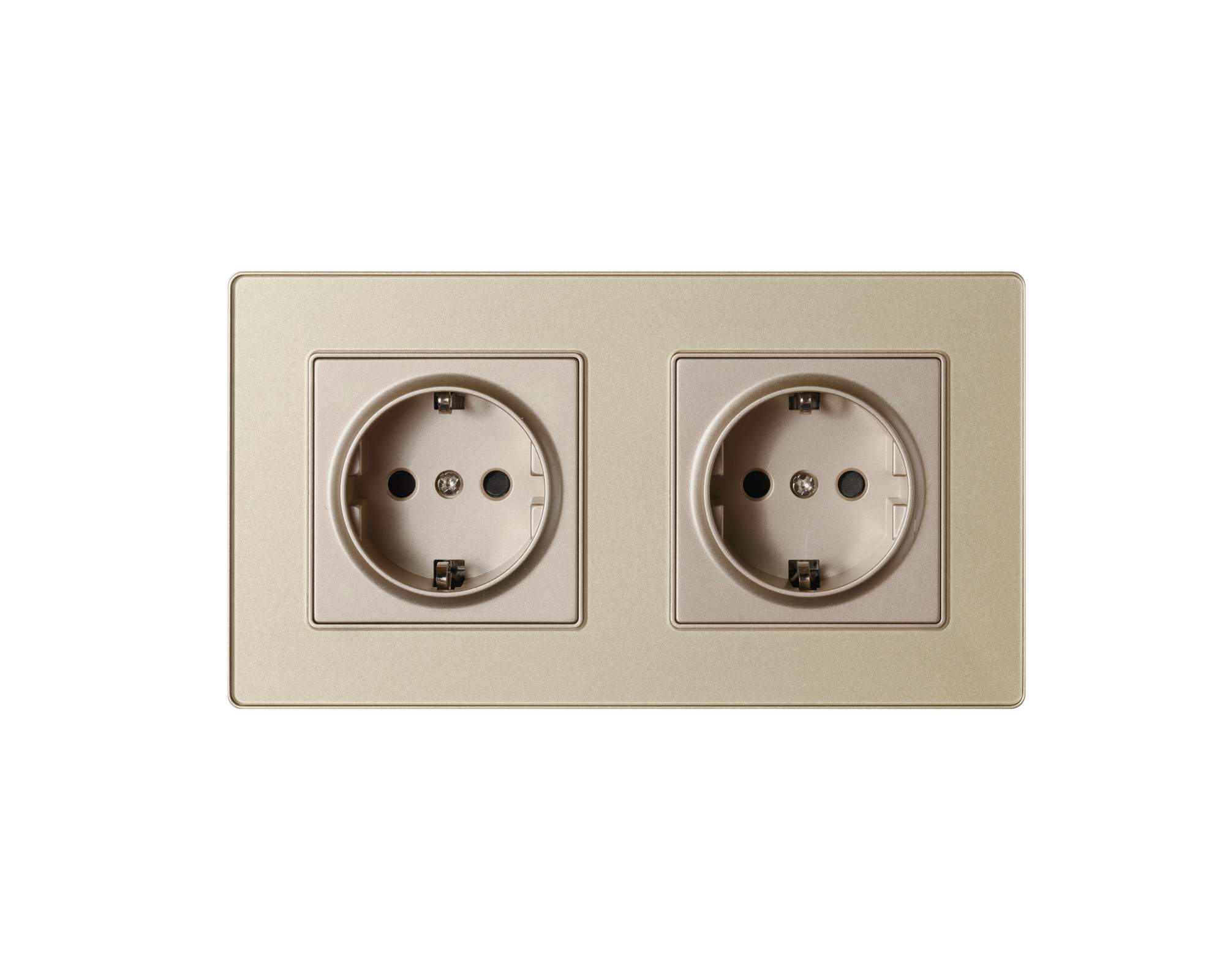 фото Розетка двойная bracket m2g 157 eu socket gold