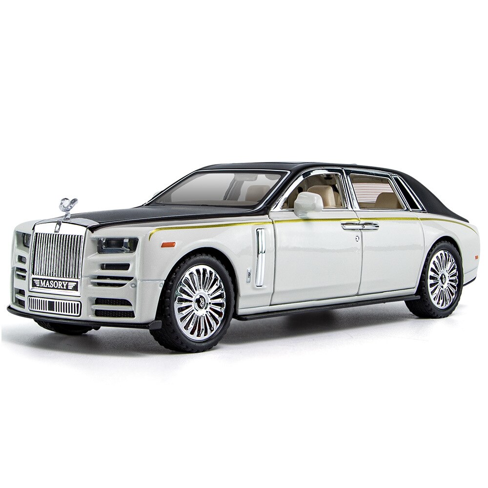 

Масштабная модель автомобиля Rolce Royce Phantom в масштабе 1/24 white