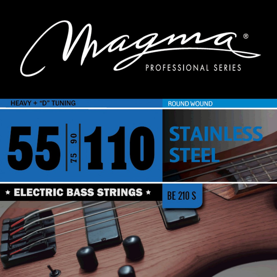 

Комплект струн для бас-гитары 55-110 Magma Strings BE210S, BE210S