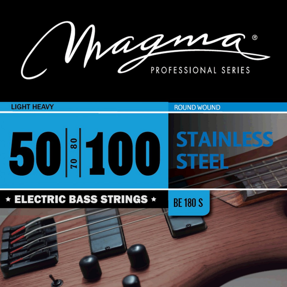 Комплект струн для бас-гитары 50-100 Magma Strings BE180S 2438₽