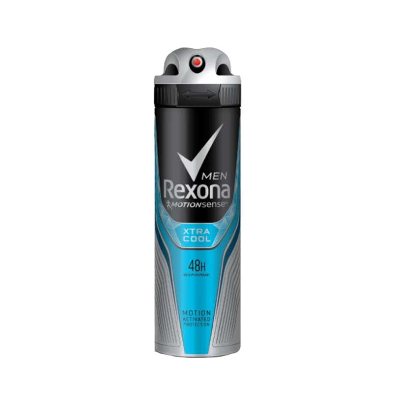 Антиперспирант-спрей Rexona Men Xtra Сool 150 мл garnier дезодорант антиперспирант спрей для тела мужской men 6 в 1 защита 48ч