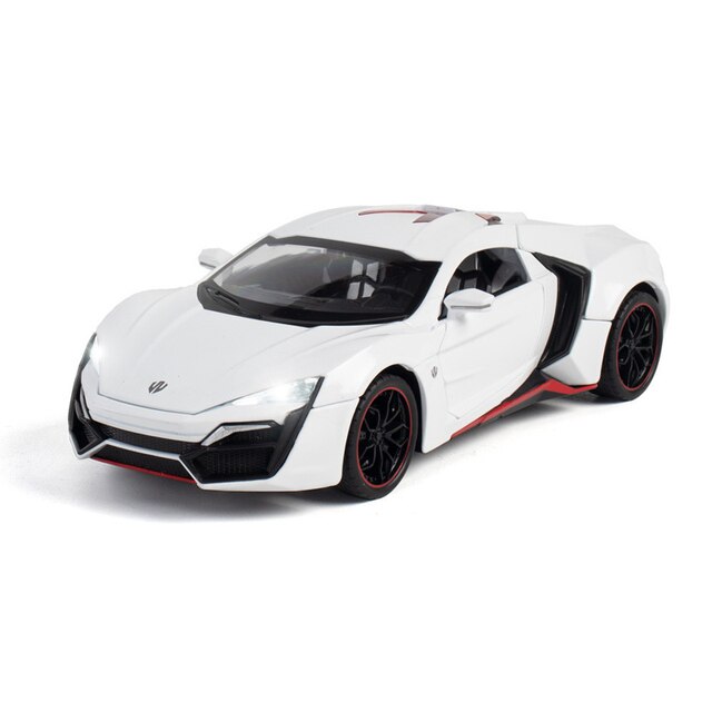 

Масштабная модель автомобиля Lykan Hypersport в масштабе 1/24 white