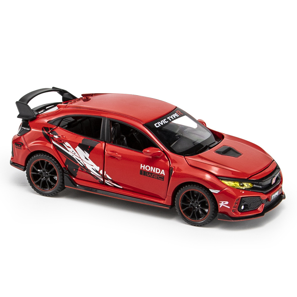 

Масштабная модель автомобиля WRC Honda Civic Type-R в масштабе 1/32 red