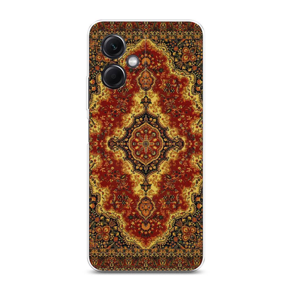 

Чехол на Xiaomi Redmi Note 12 5G "Ковер", Коричневый;золотистый;красный, 316950-3