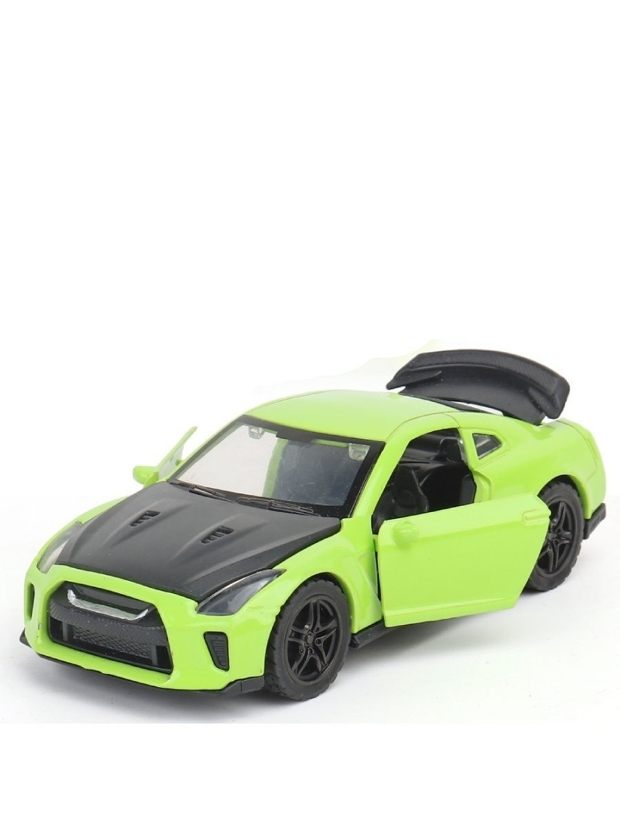 

Масштабная модель автомобиля Nissan GT-R 1/36 Зеленый