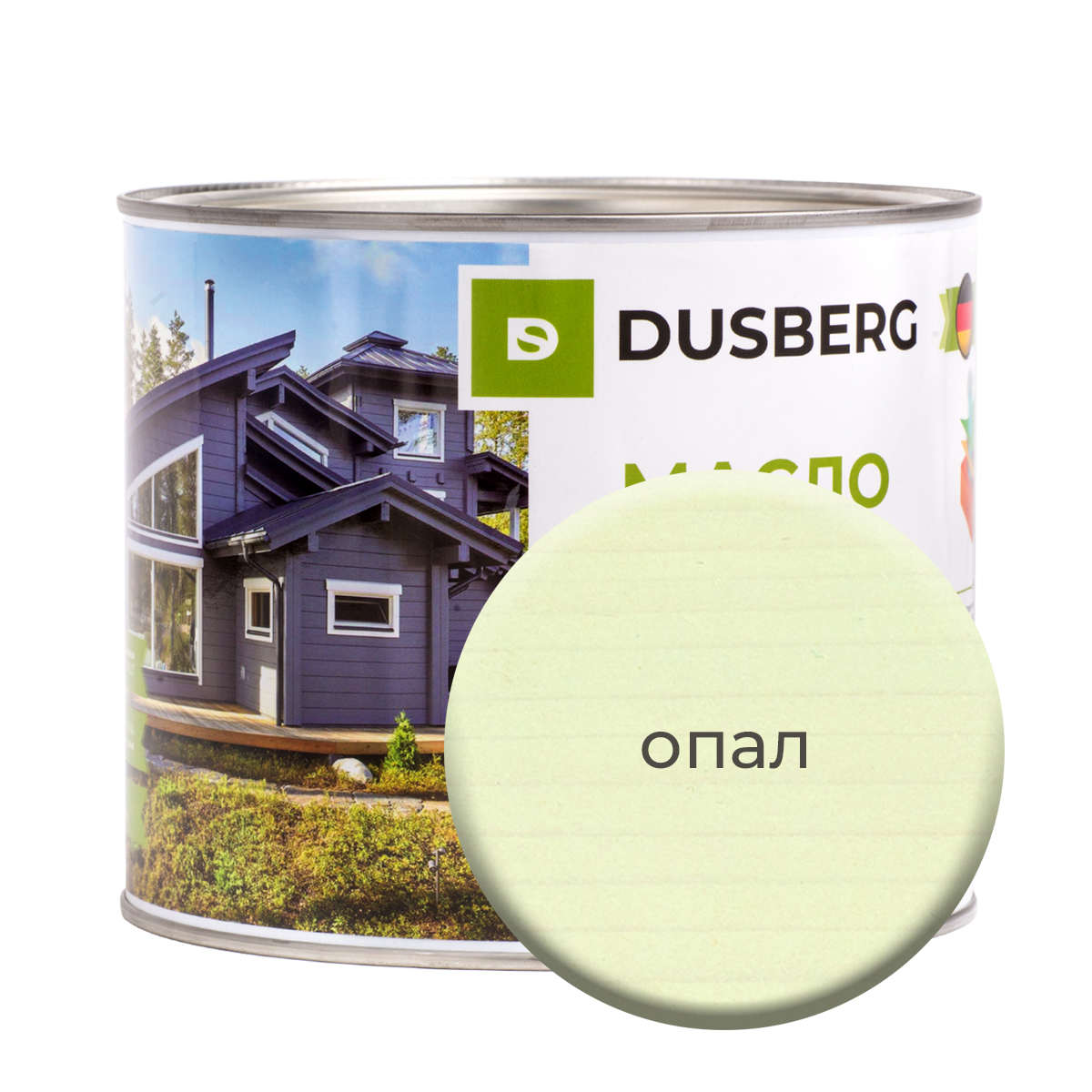 Масло Dusberg для дерева на бесцветной основе, 2 л Опал масло акватекс бальзам для дерева дуб 0 75 л