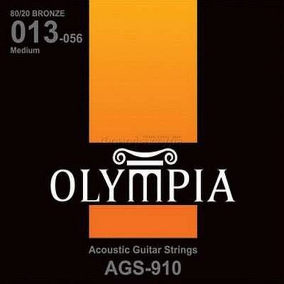 

Комплект струн для акустической гитары Olympia AGS910, 13-56, AGS910