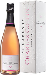 Шампанское Charles Collin, Rose Brut, Champagne AOC, gift box, 0,75 л