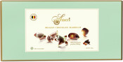 фото "ameri" belgian chocolate seashells, mint gift box natra