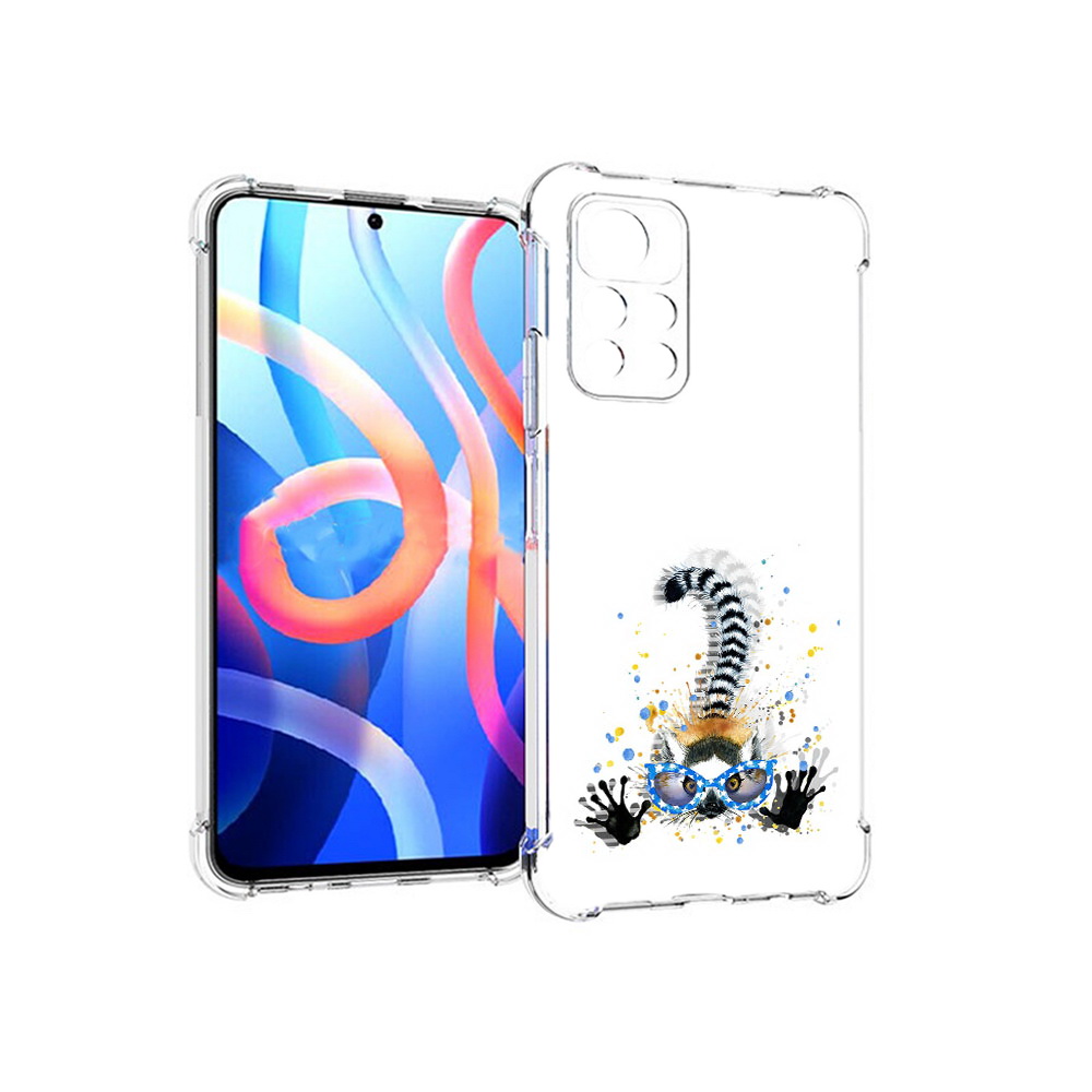 

Чехол MyPads Tocco для Xiaomi Poco M4 Pro 5G лямур (PT200061.301.454), Прозрачный, Tocco