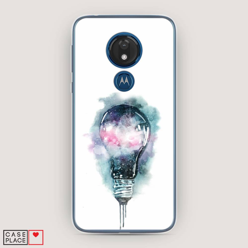 

Чехол для Motorola Moto G7 "Волшебная лампа", Белый;серый, 241150-4