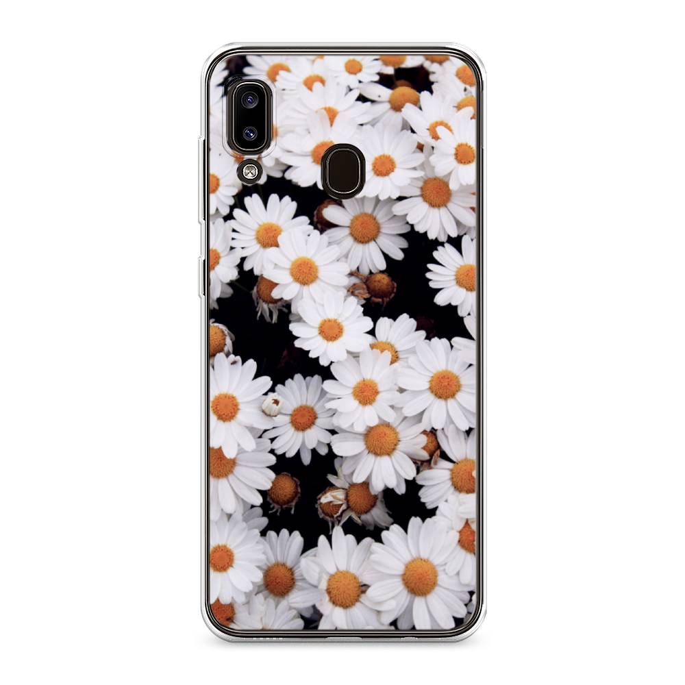 

Чехол Awog на Samsung Galaxy A30 "Ромашковое поле", Разноцветный, 27550-4