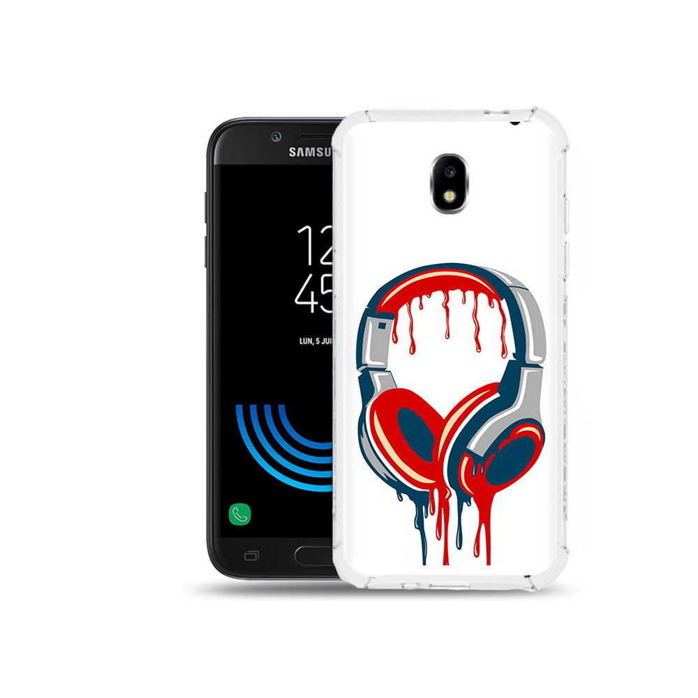 

Чехол MyPads Tocco для Samsung Galaxy J5 (2017) не делай громко, Прозрачный, Tocco