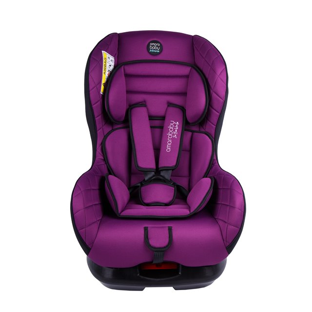 фото Автокресло детское amarobaby safety, группа 0+/i, (фиолетовый)