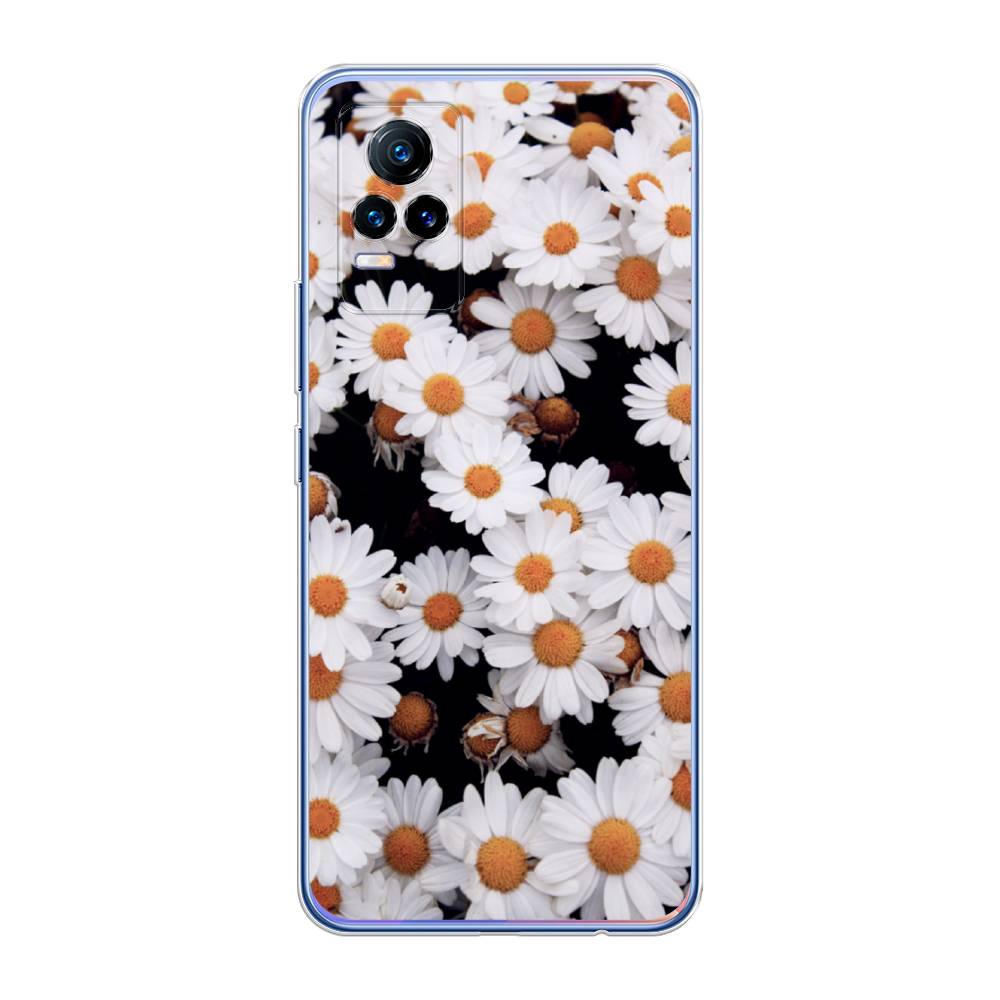 фото Чехол awog "ромашковое поле" для vivo v21e