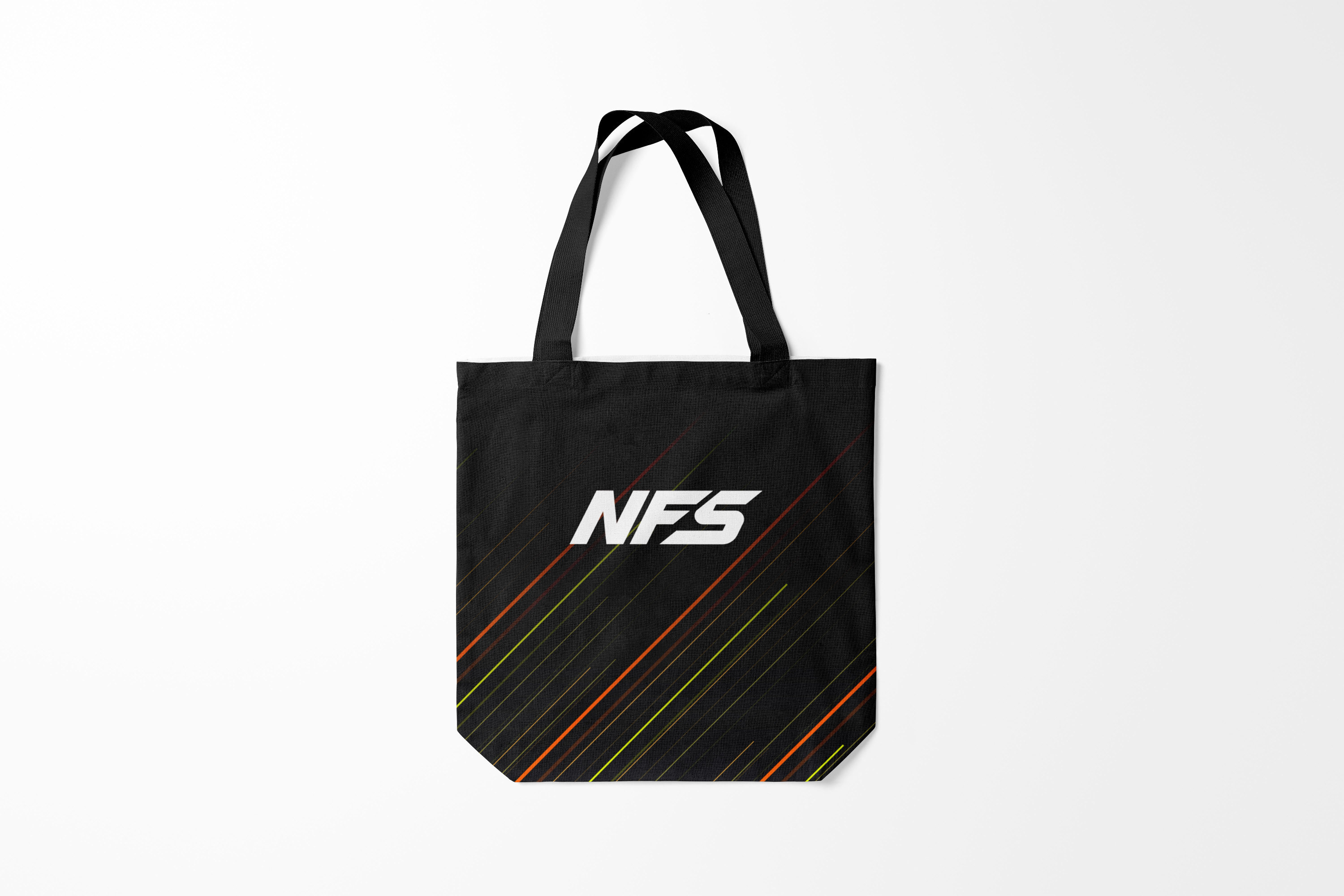 

Сумка шoппер унисекс Burnettie NFS, черный, NFS