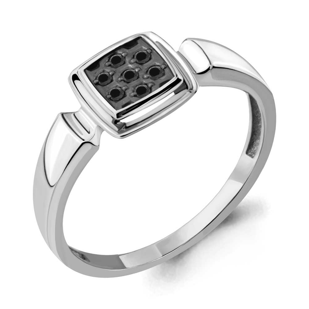 

Кольцо из белого золота с бриллиантом р., Aquamarine 963605Ч, 963605Ч_585_бз