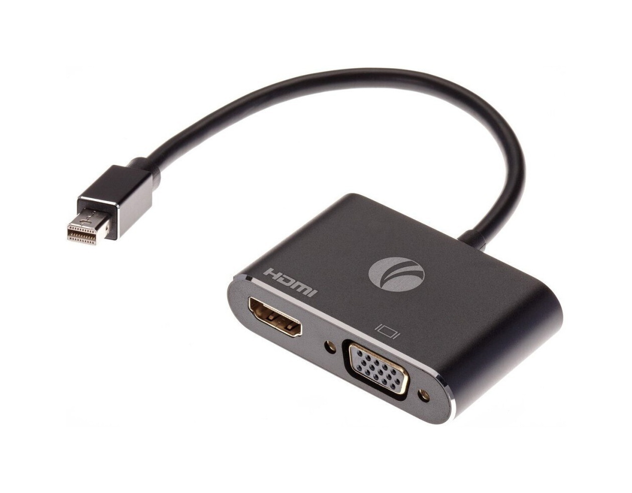 фото Кабель vcom mini dp - hdmi/vga m-f 0.15m (cg646m-0.15)