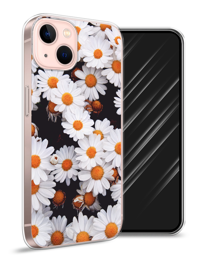 

Чехол Awog на Apple iPhone 13 / Айфон 13 "Ромашковое поле", Разноцветный, 14250-4